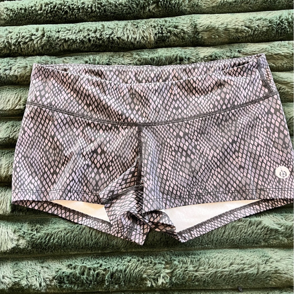 Brooke wells Focus Snakeskin Print Shorts
